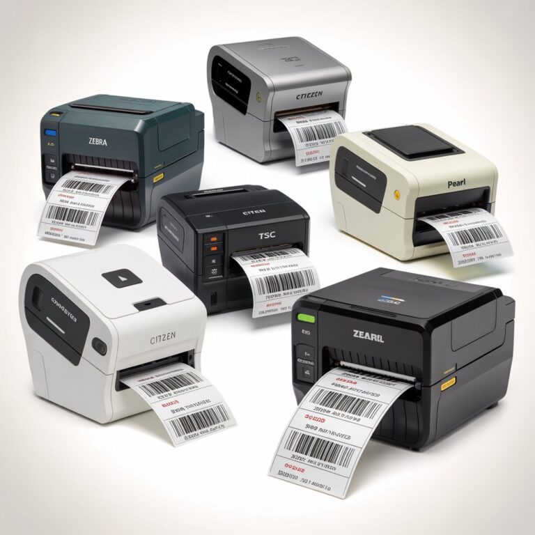 Thermal label printer UAE – Zebra, TSC, Citizen, Pearl and Honeywell thermal printers printing barcode labels