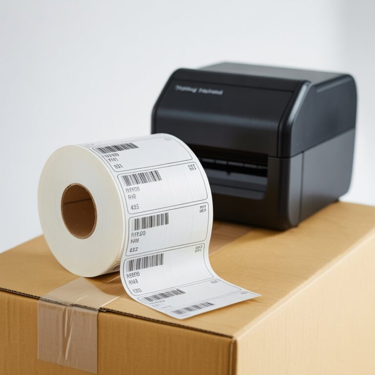 4x6 shipping labels Dubai - thermal shipping labels and printer