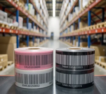 wax vs resin barcode ribbons