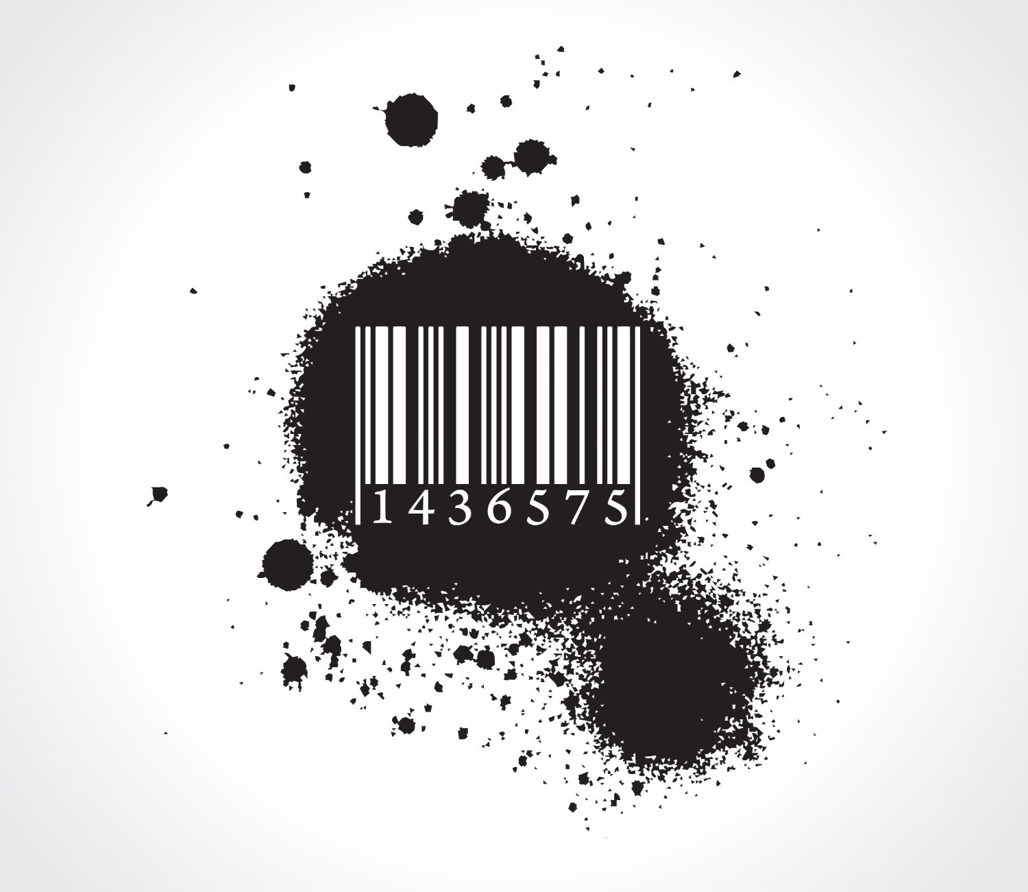 Step-by-step process showing how barcode labels are printed using a barcode printer
