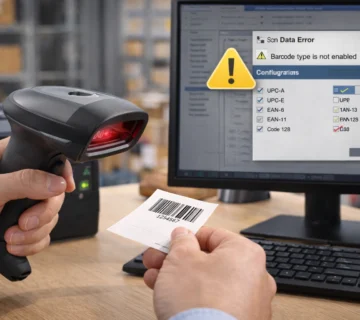 Common barcode scanner problems and troubleshooting steps