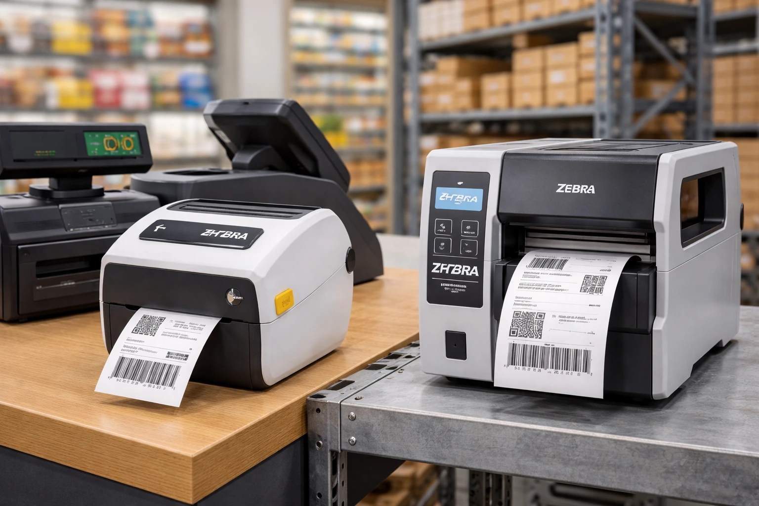 Best Zebra printer used for retail and warehouse barcode printing