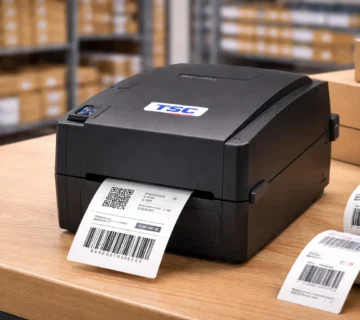 TSC barcode printer used for label printing in UAE businesses