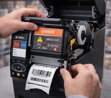 Common Zebra printer errors and troubleshooting process